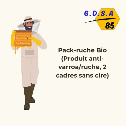Pack sanitaire complet Bio (2 lanières, 2 cadres)